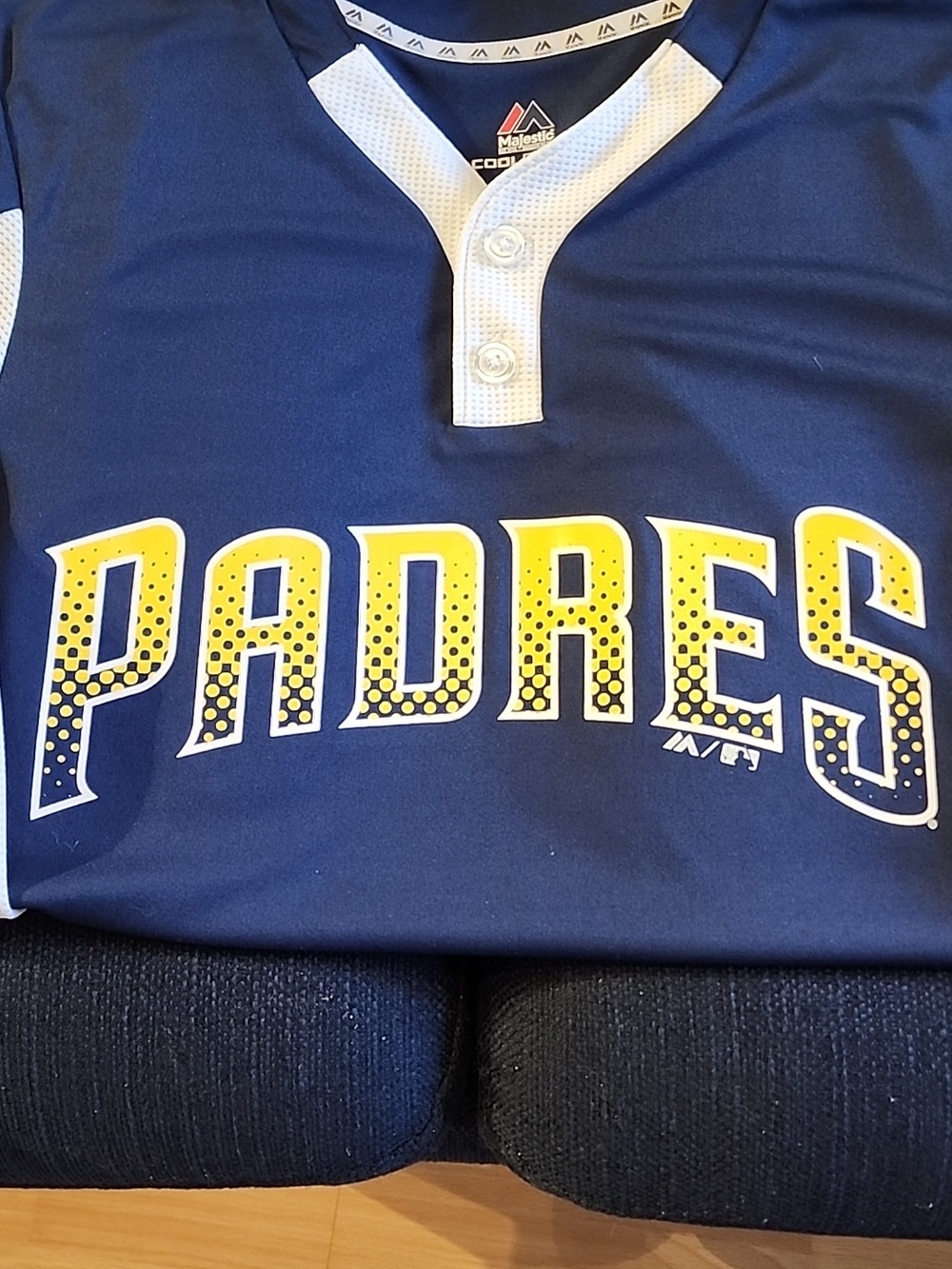 Like New Padres Blue Baseball Jersey